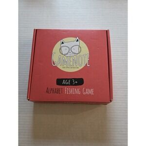 GameNote Alphabet Magnetic Alphabet Fishing Game New in Boxes Ages 3+